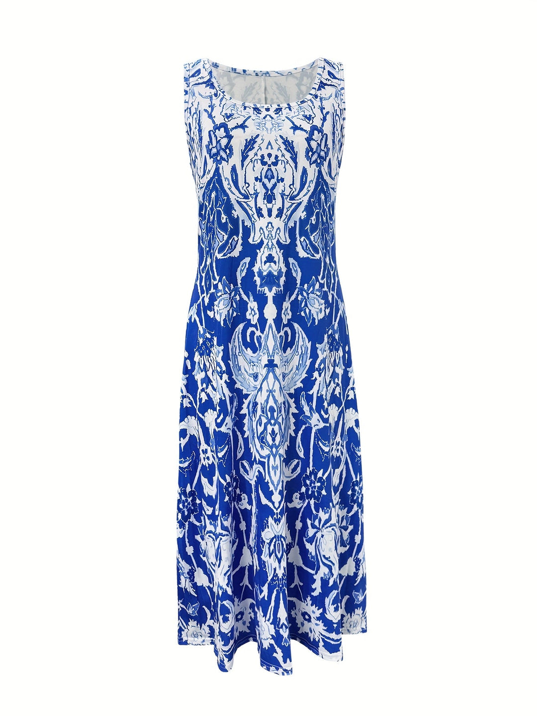 Odette | Flowing Floral Maxi Dress