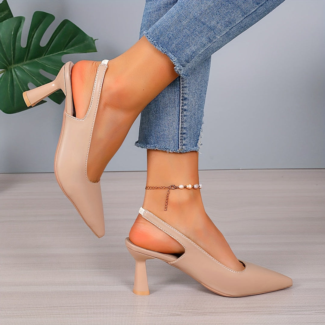Sophia | Elegant Slingback Pointed Heels