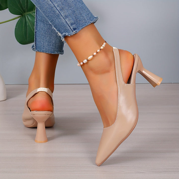 Sophia | Elegant Slingback Pointed Heels