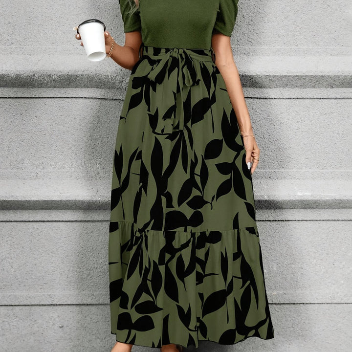Helena | Printed Tiered Maxi Dress