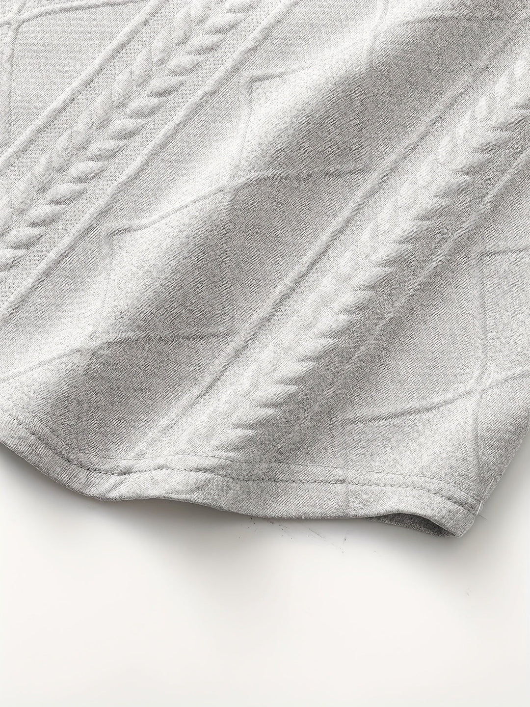 Edwin | Textured Crew Neck Top