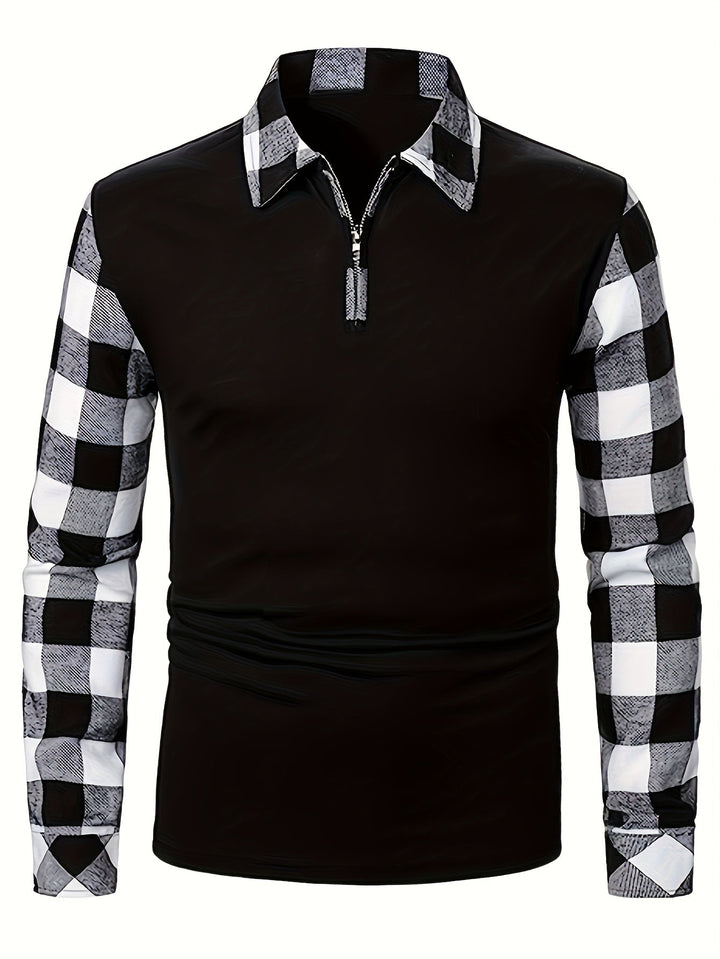 Baxter | Half-Zip Contrast Shirt