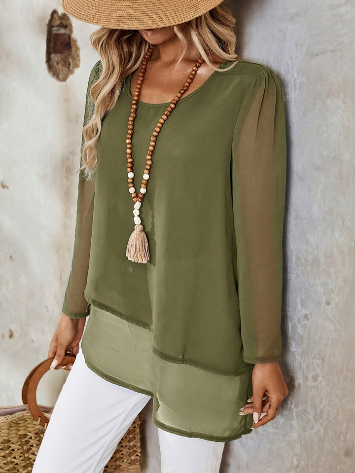 Annika | Layered Flowing Blouse