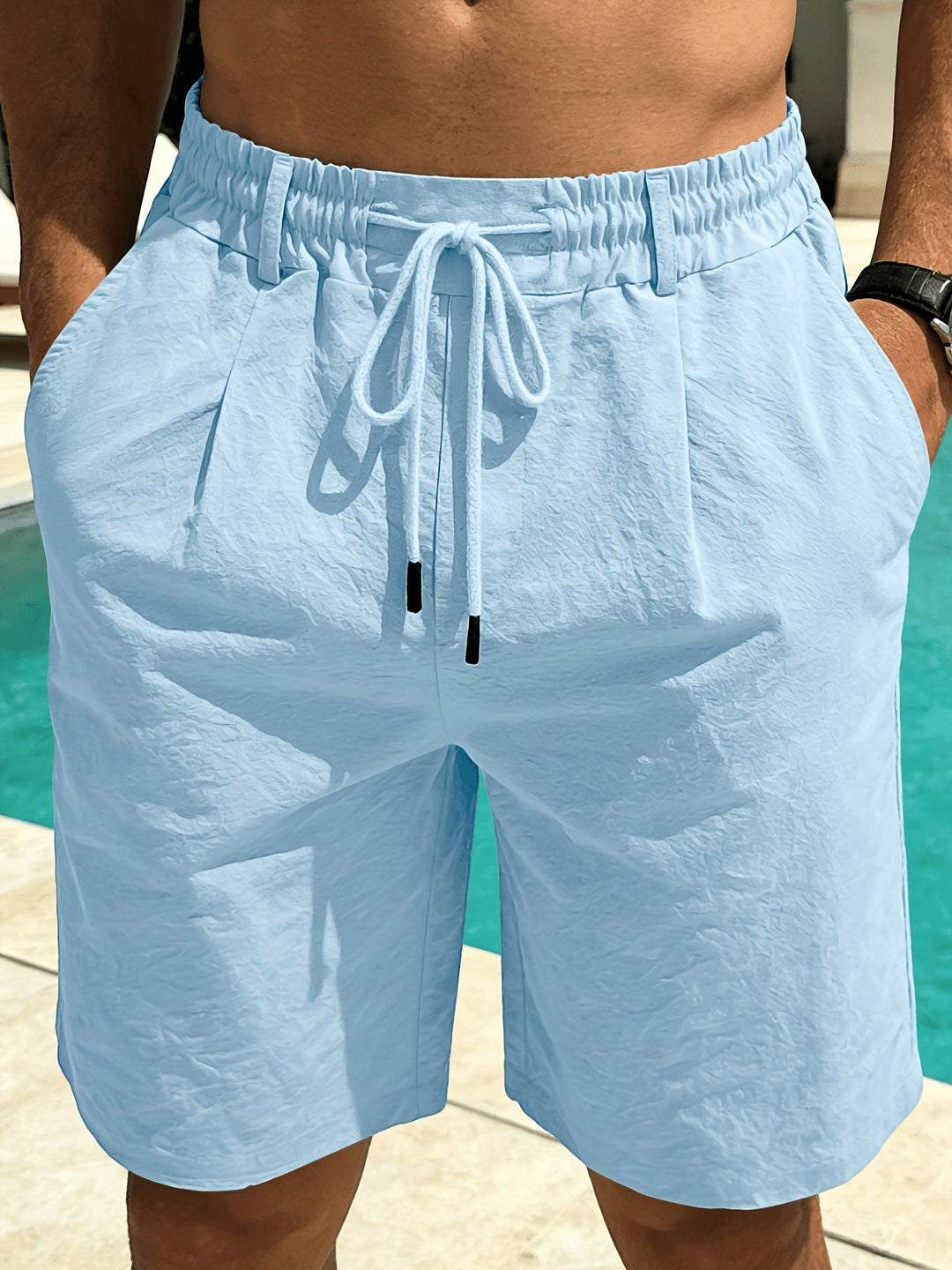 Trevor | Relaxed Drawstring Shorts