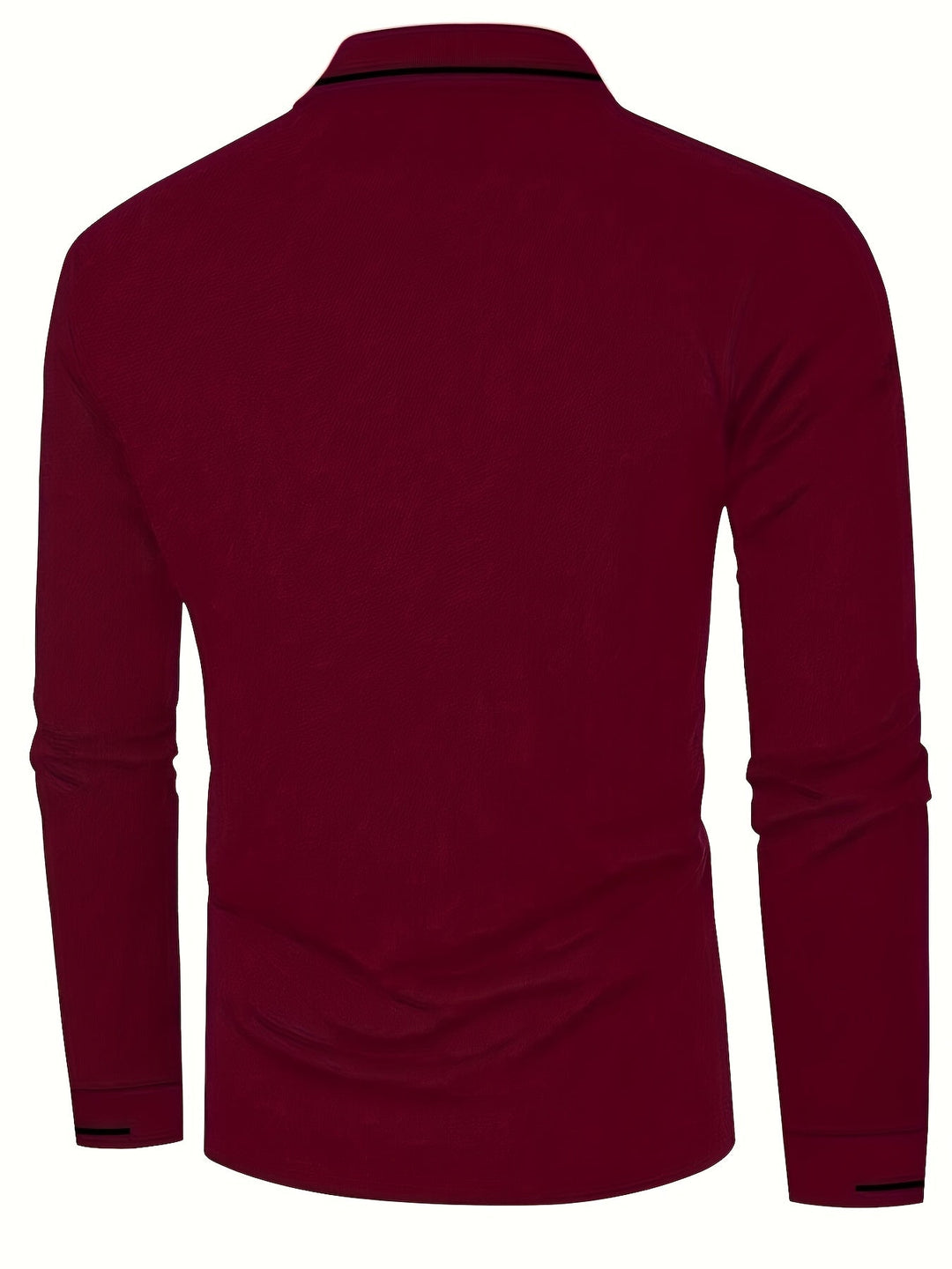 Dalton | Refined Long-Sleeve Polo Shirt