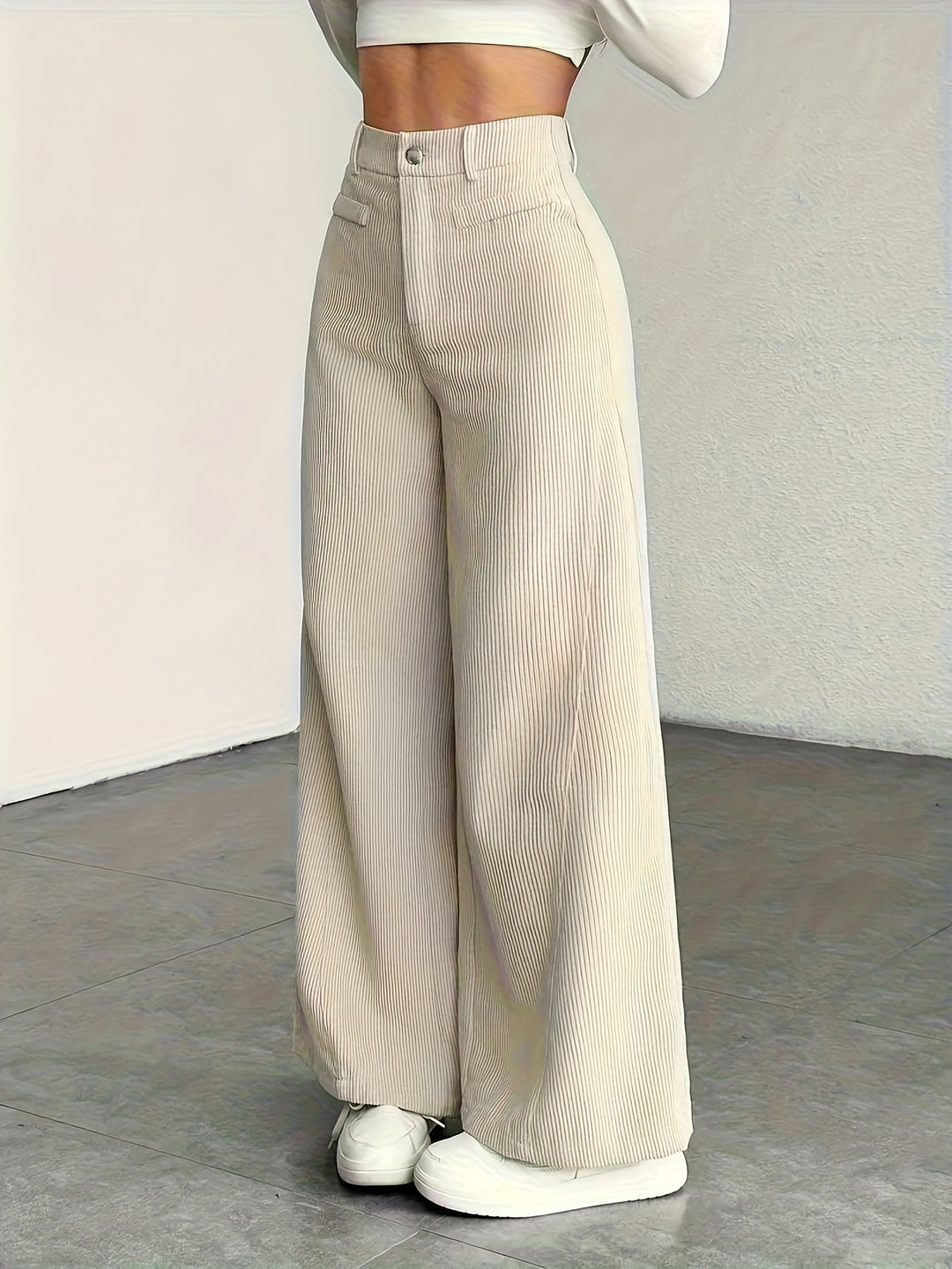 Juniper | High-Waisted Wide-Leg Trousers