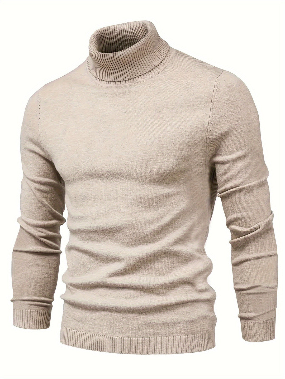 Malcolm | Classic Mock-Neck Jumper