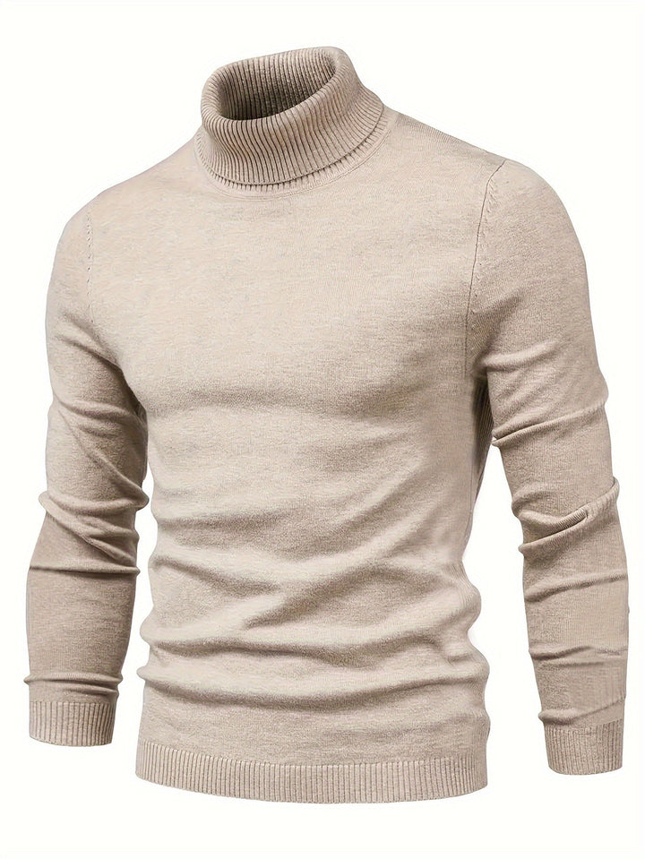 Malcolm | Classic Mock-Neck Jumper