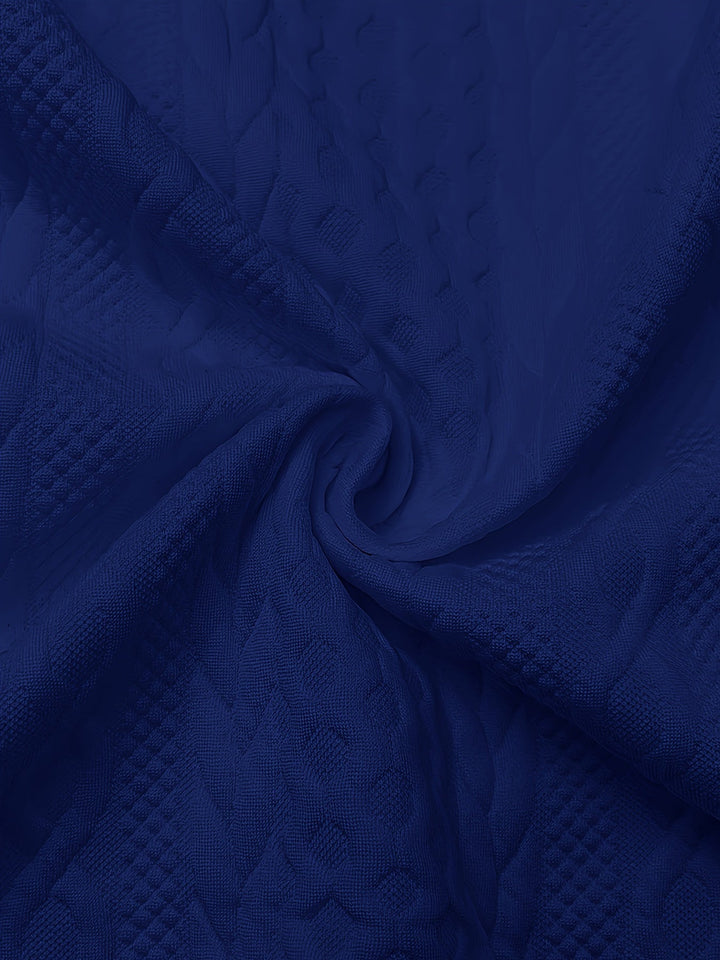 Georgia | Textured Half-Zip Sweatshirt