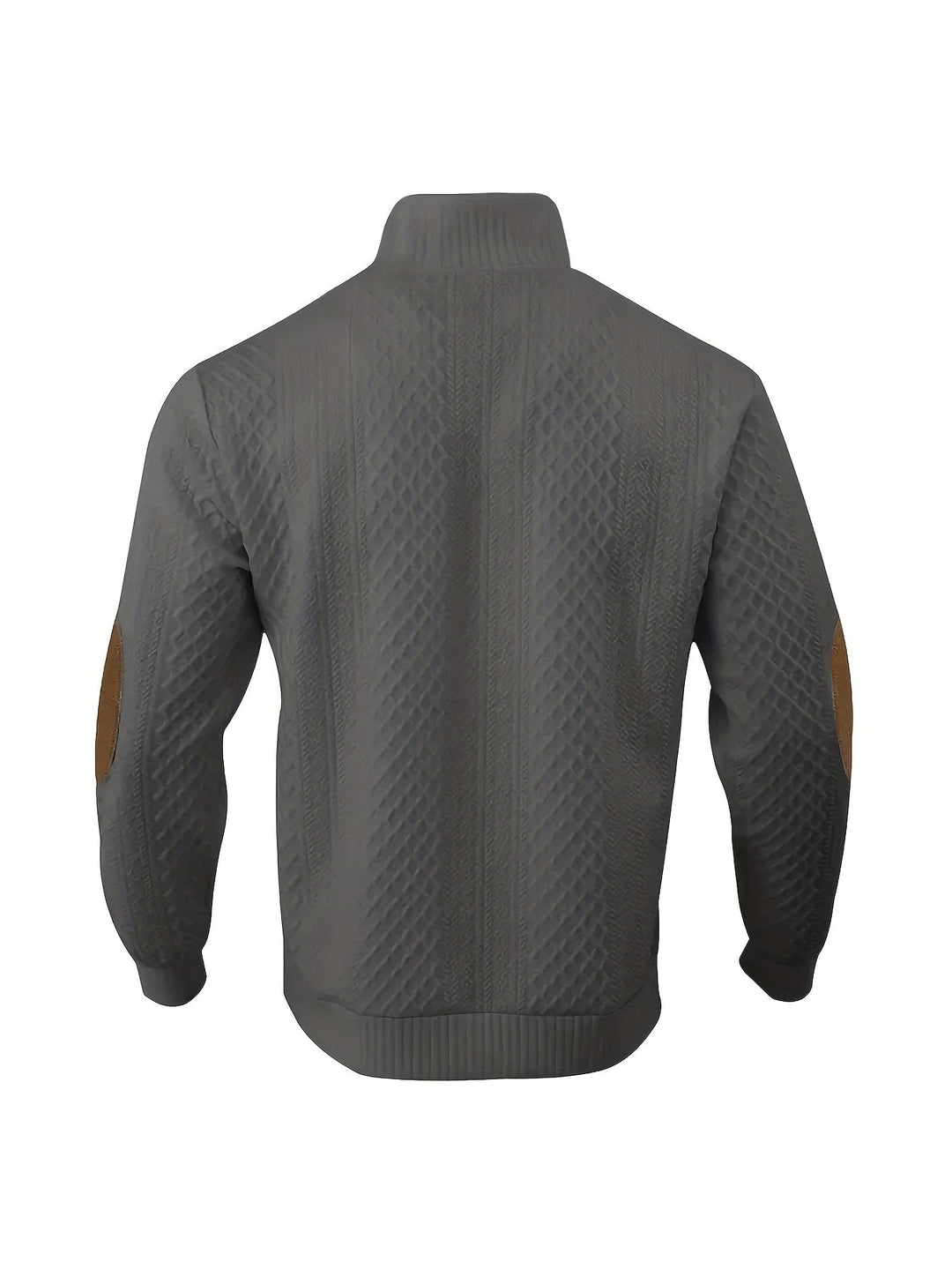 Lorenzo | Textured Stand-Collar Jumper