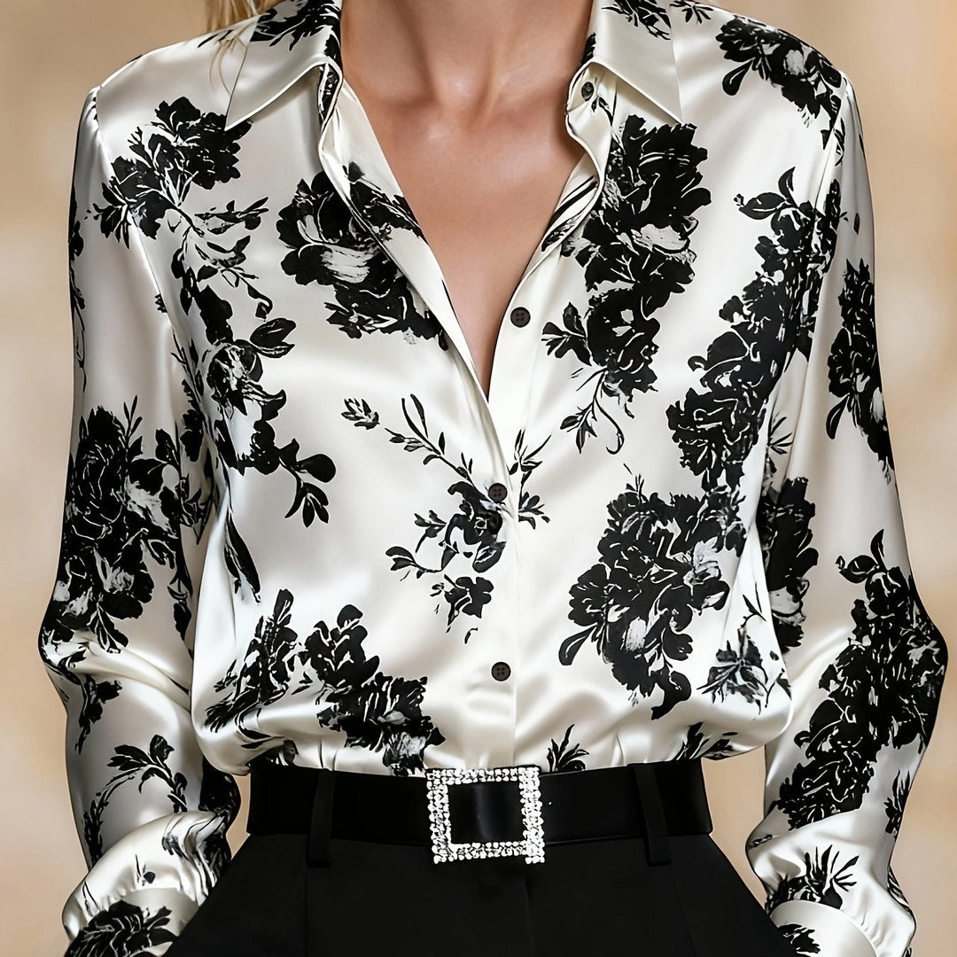 Cecily | Floral Elegant Blouse