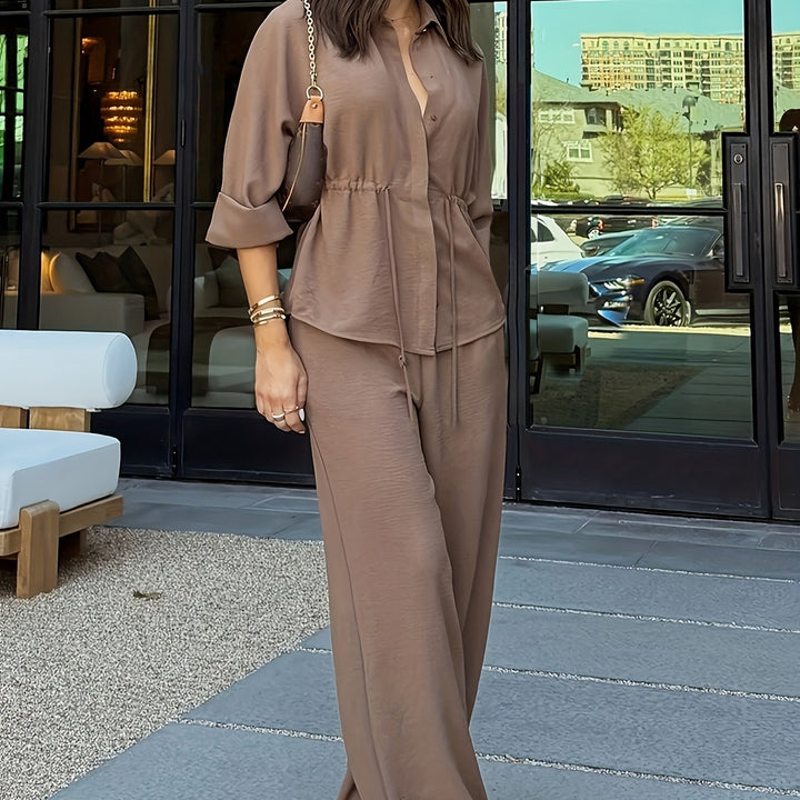 Lorraine | Relaxed Wide-Leg Set