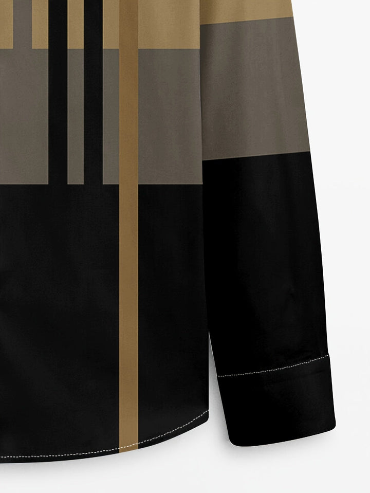 Rueben | Colour-Block Long-Sleeve Shirt