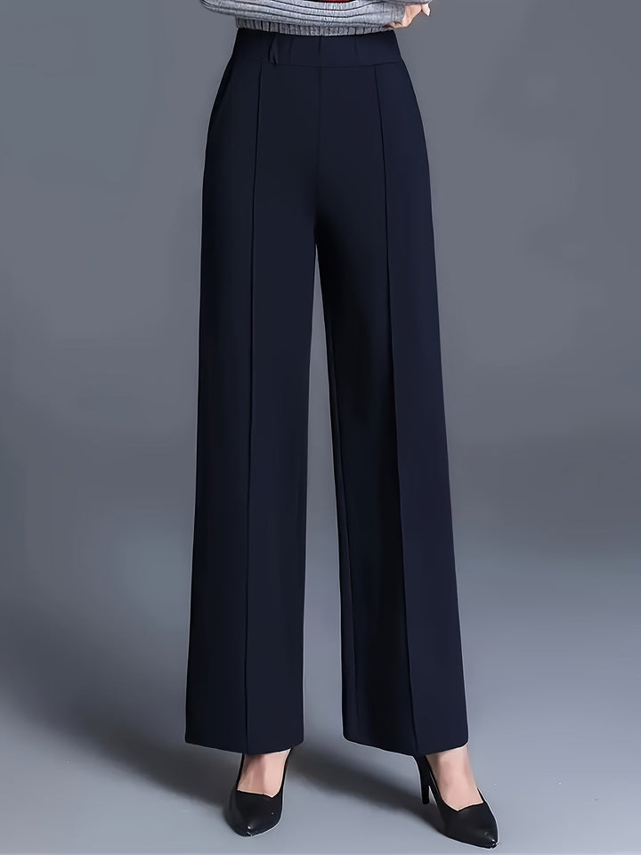 Claudia | High-Waisted Wide-Leg Trousers