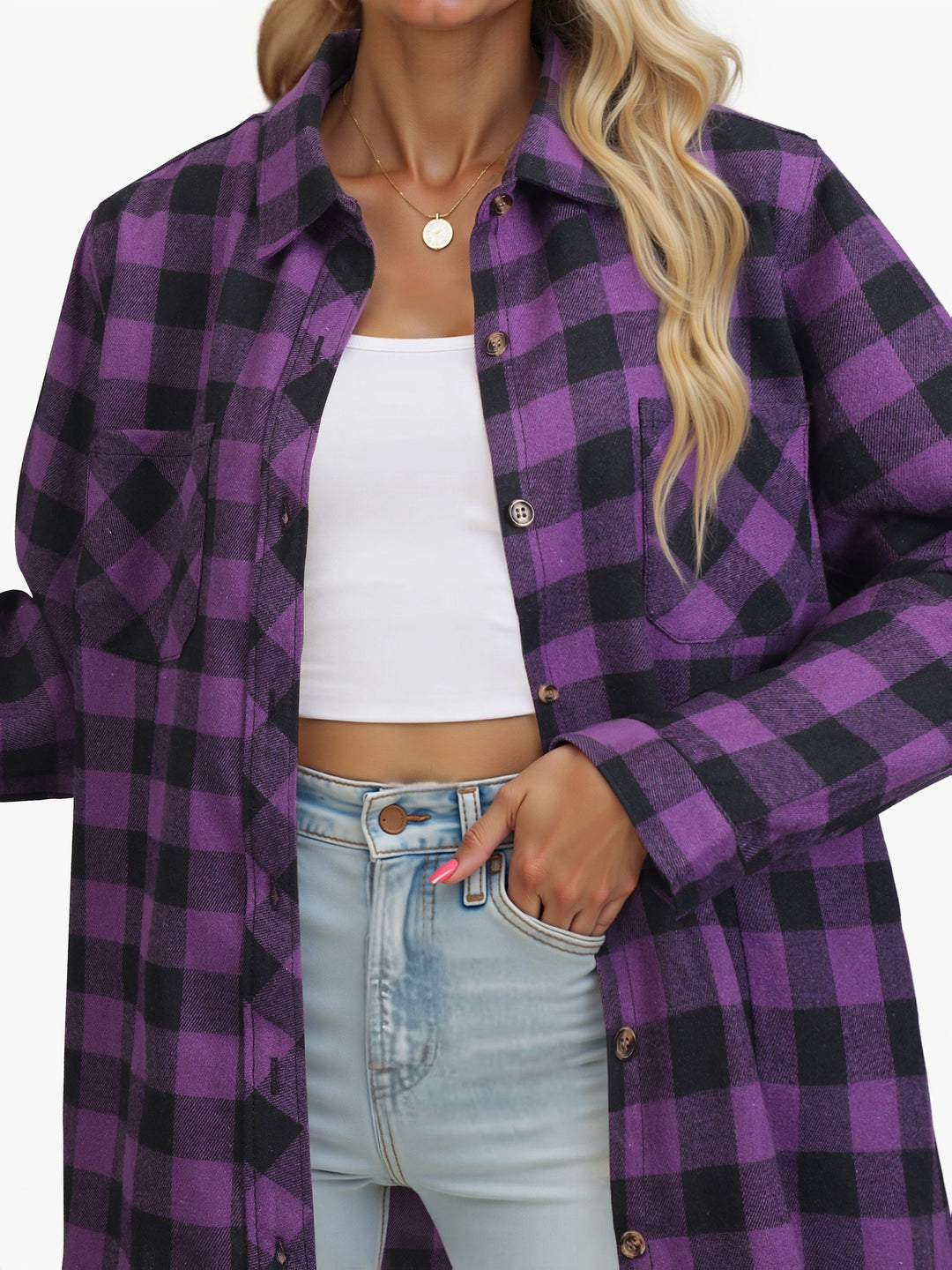 Everly | Relaxed Buffalo Check Shirt