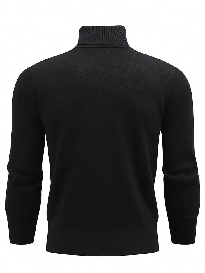Dominic | Refined High-Neck Turtleneck