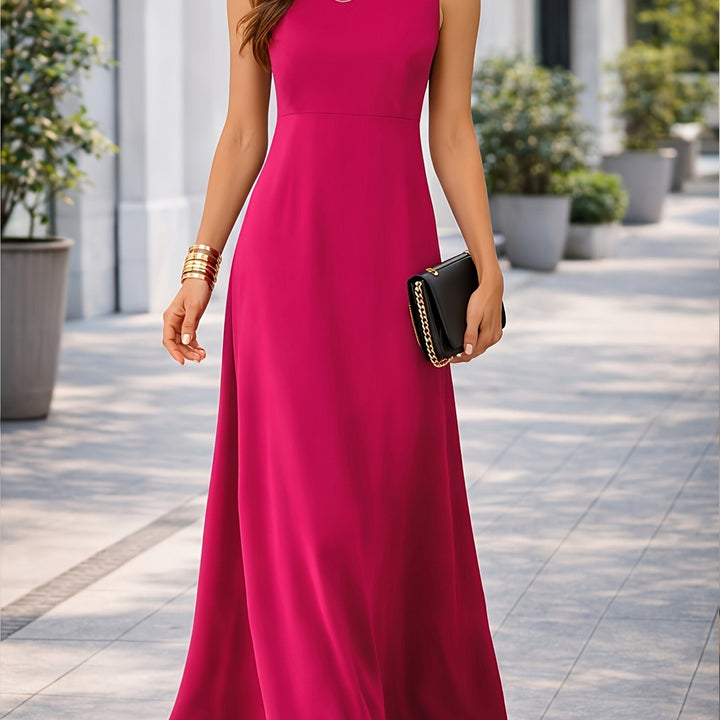 Clarissa | Sleeveless Flowing Maxi Dress