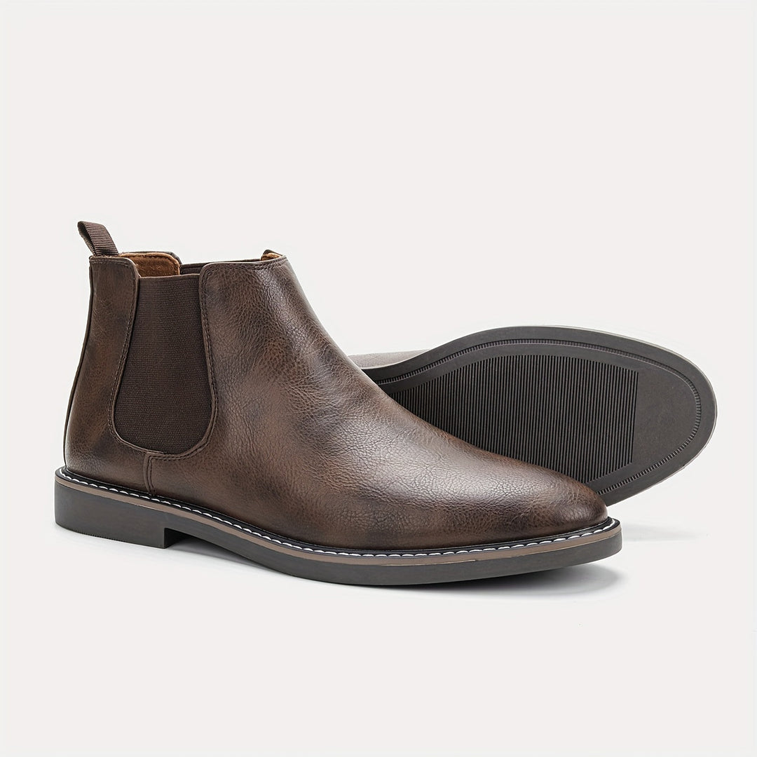 Nelson | Refined Slip-On Chelsea Boots