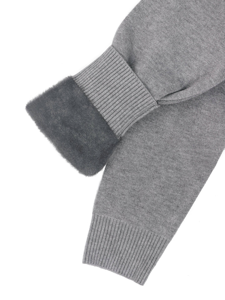 Selena | Cozy Lined High-Neck Jumper