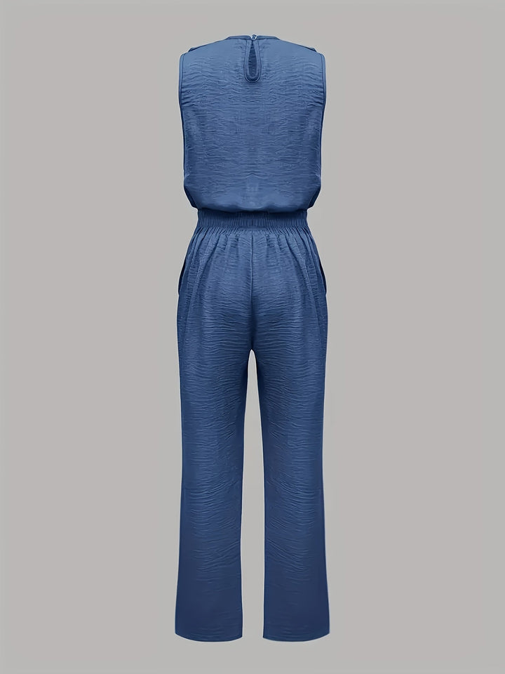 Selena | Refined Sleeveless Two-Piece Set