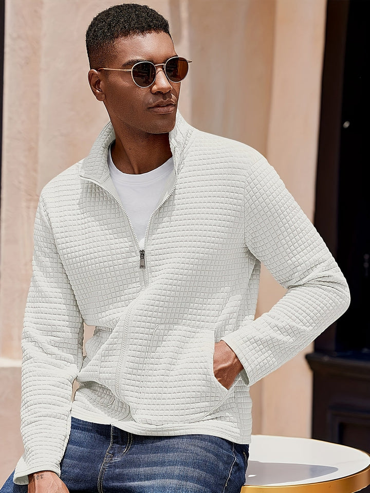 Hugo | Textured Zip-Up Jacket
