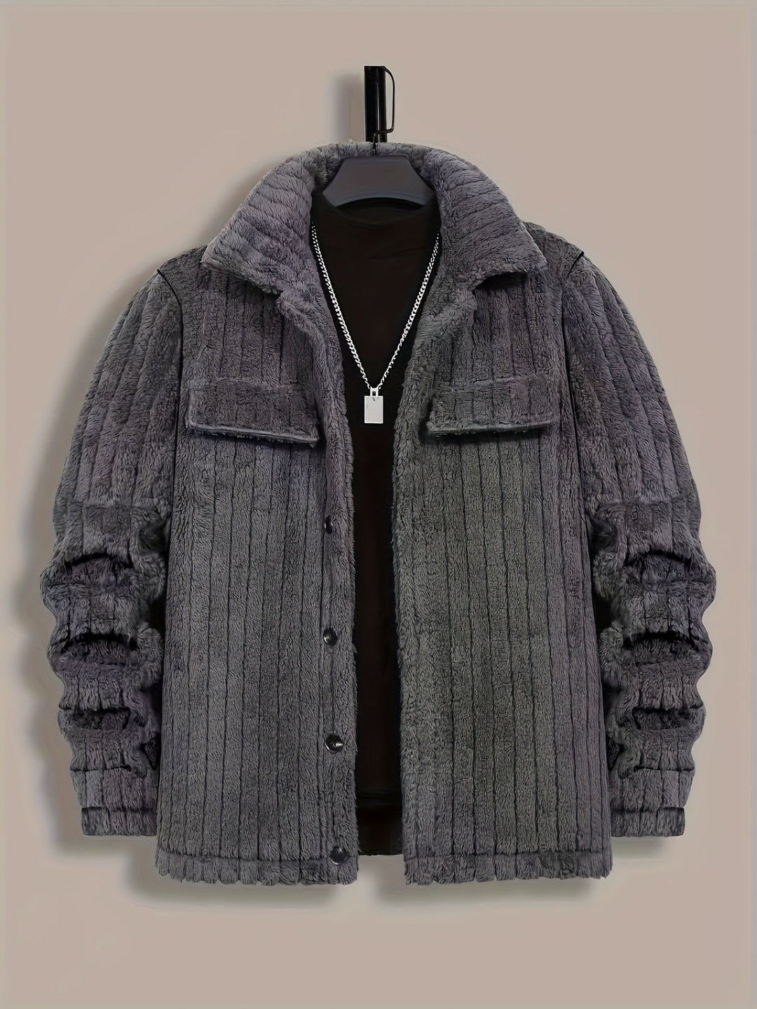 Owen | Textured Button-Up Jacket