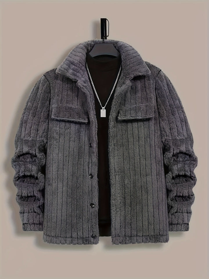 Owen | Textured Button-Up Jacket