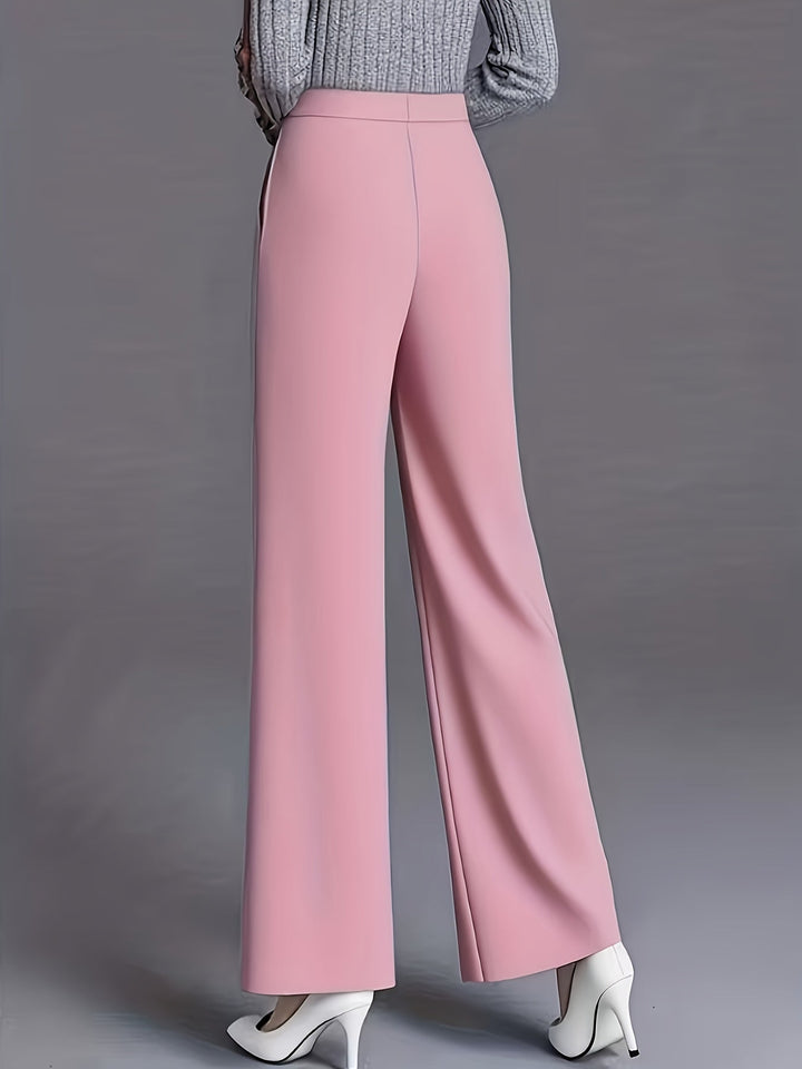 Claudia | High-Waisted Wide-Leg Trousers