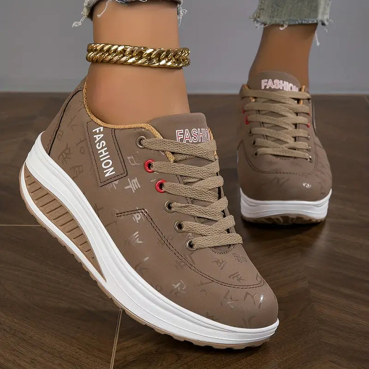 Rhonda | Cushioned Platform Sneakers