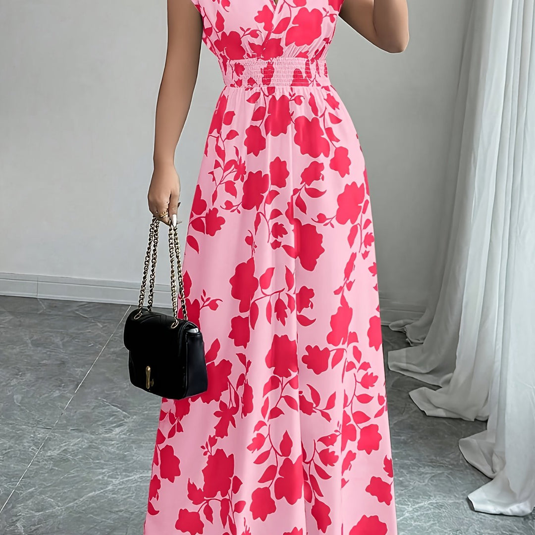 Delilah | Flowing Floral Maxi Dress