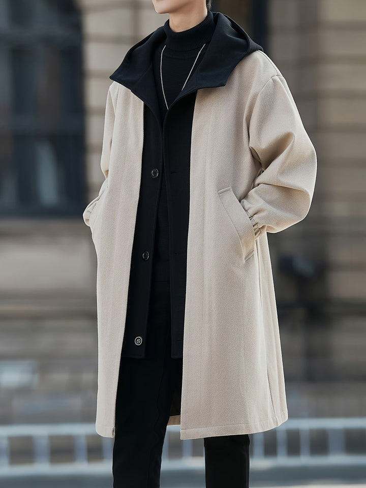 Harrison | Refined Hooded Longline Coat