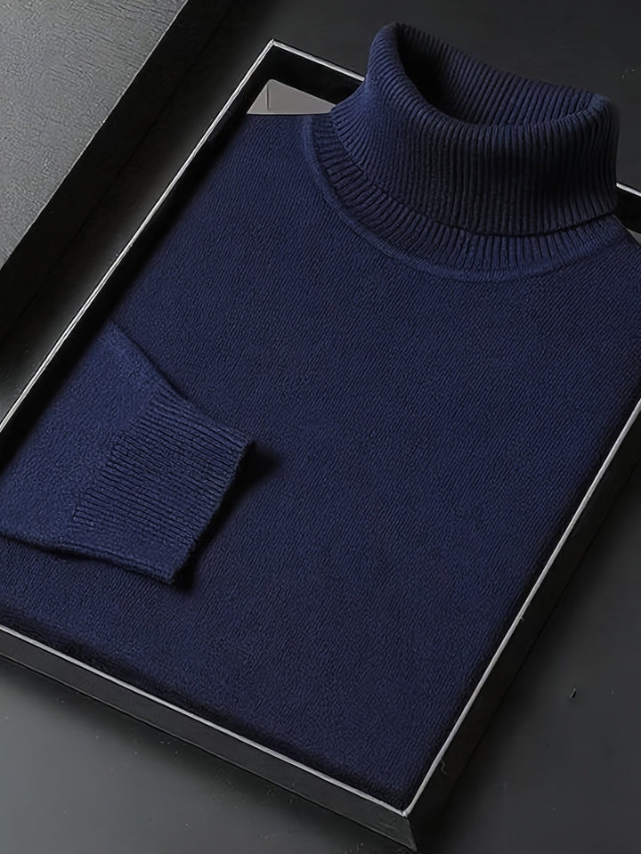 Dominic | Refined High-Neck Turtleneck