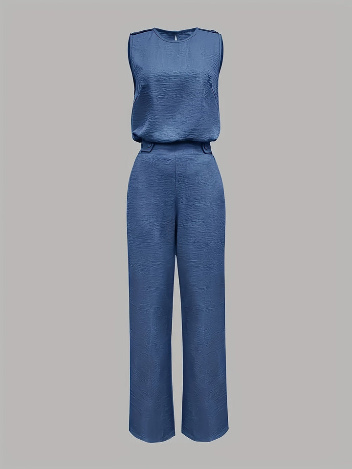Selena | Refined Sleeveless Two-Piece Set