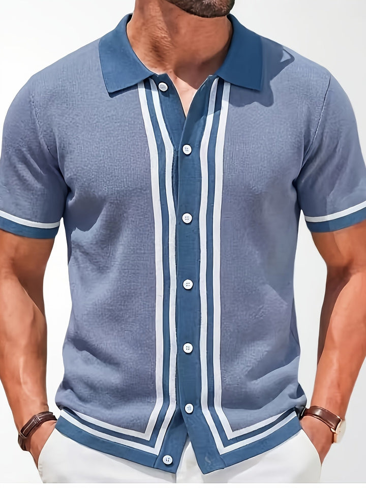 Douglas | Striped Short Sleeve Shirt