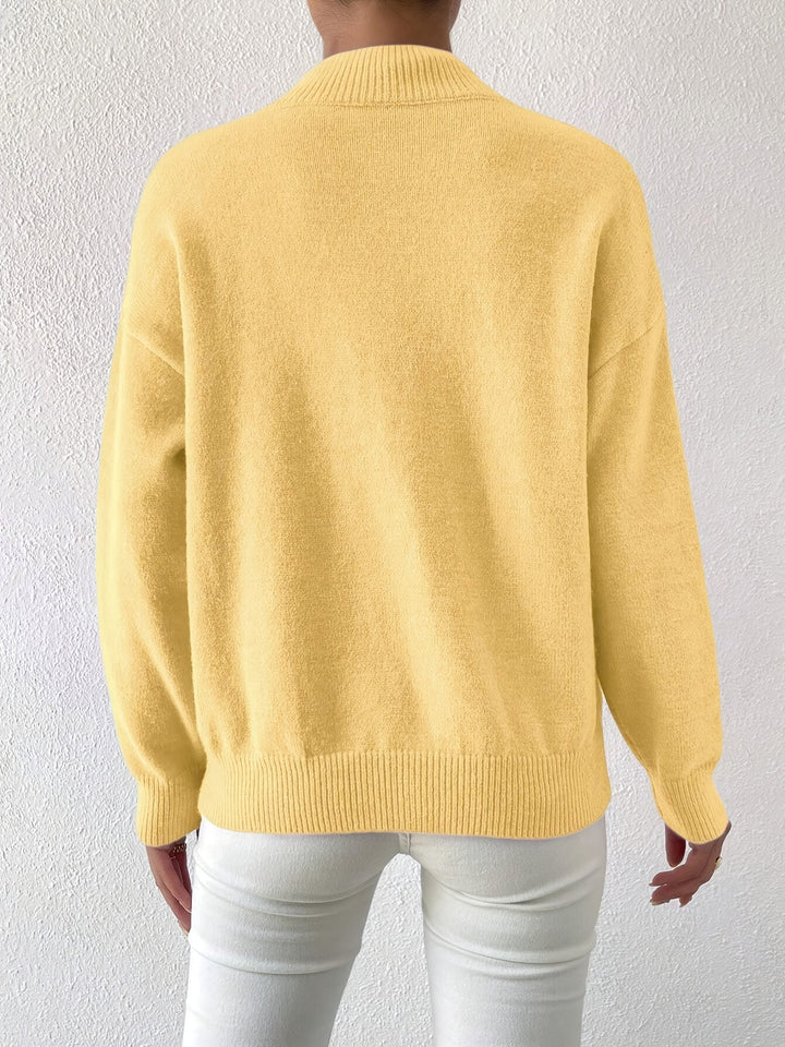 Lorelei | Refined Mock Neck Jumper
