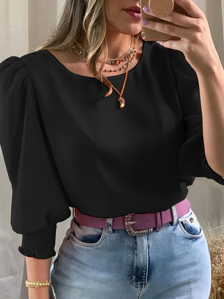 Ellen | Puff-Sleeve Blouse
