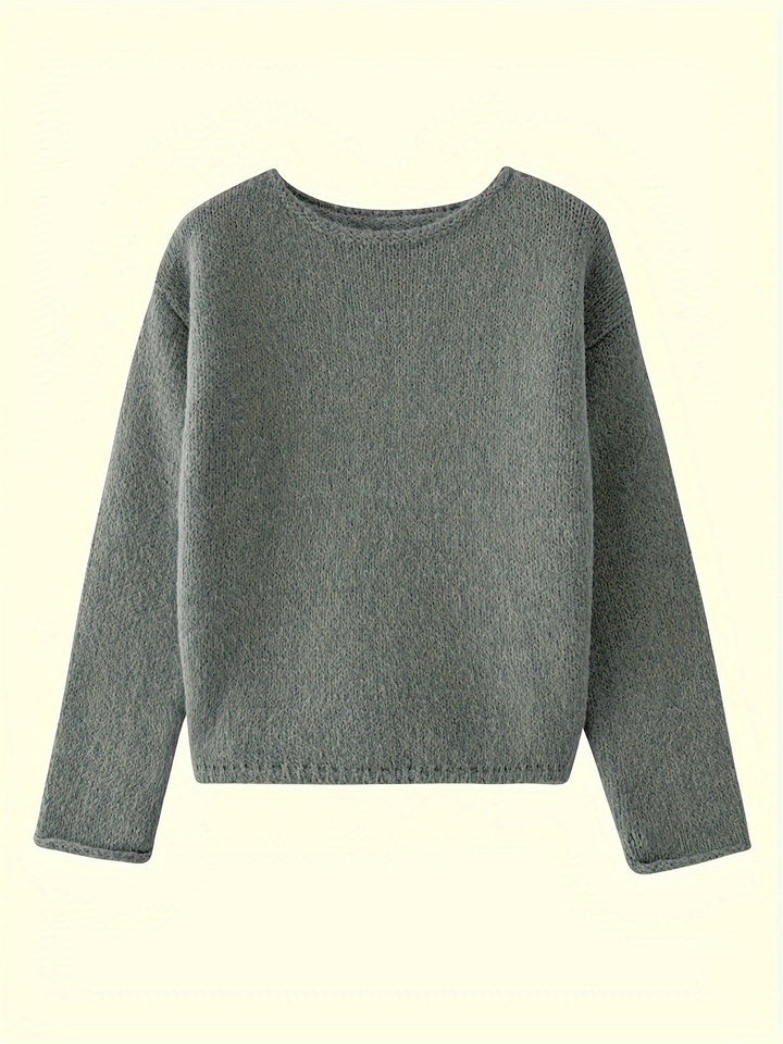 Noreen | Relaxed Crew Neck Jumper