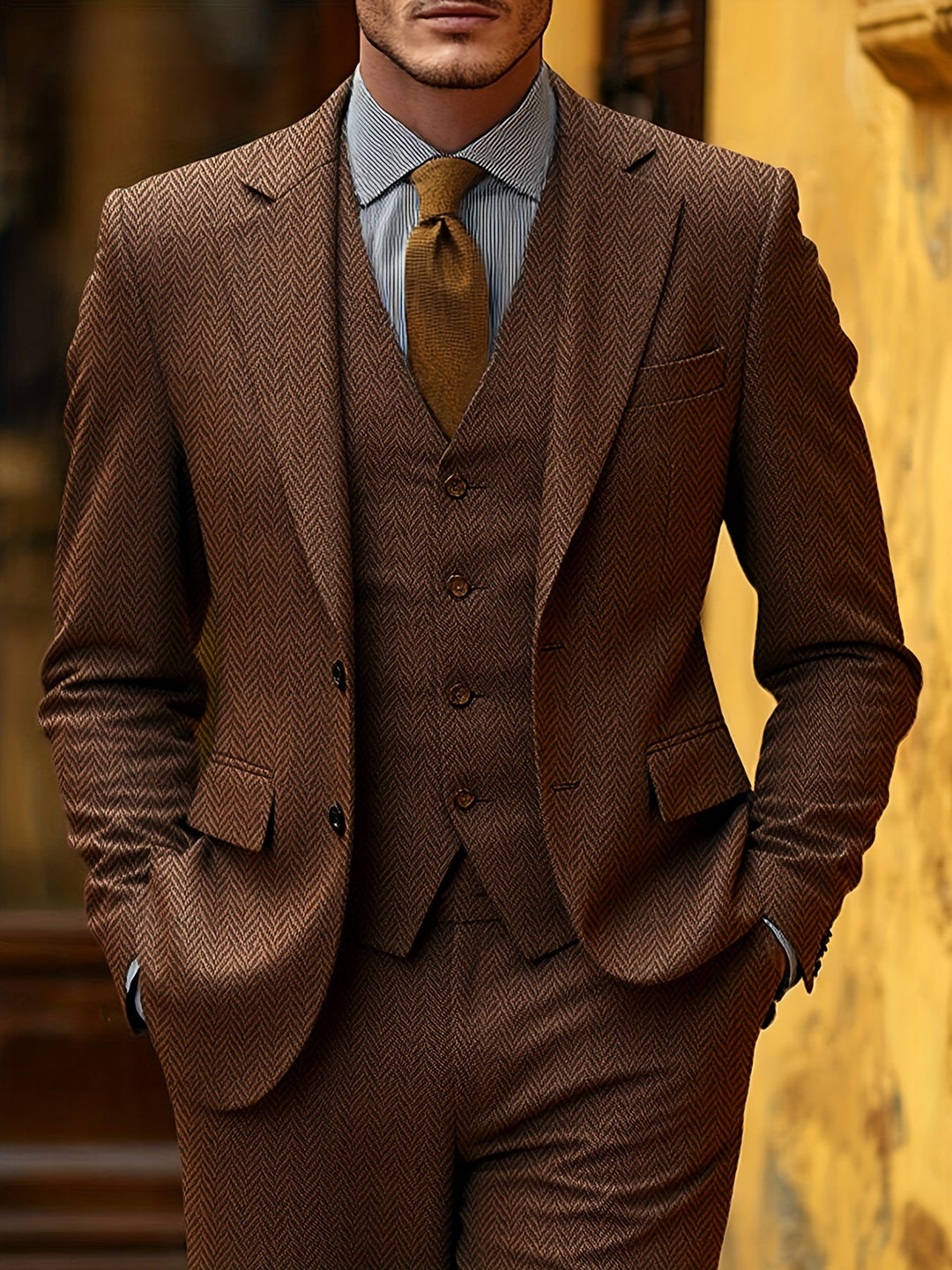 Wallace | Refined Three-Piece Suit