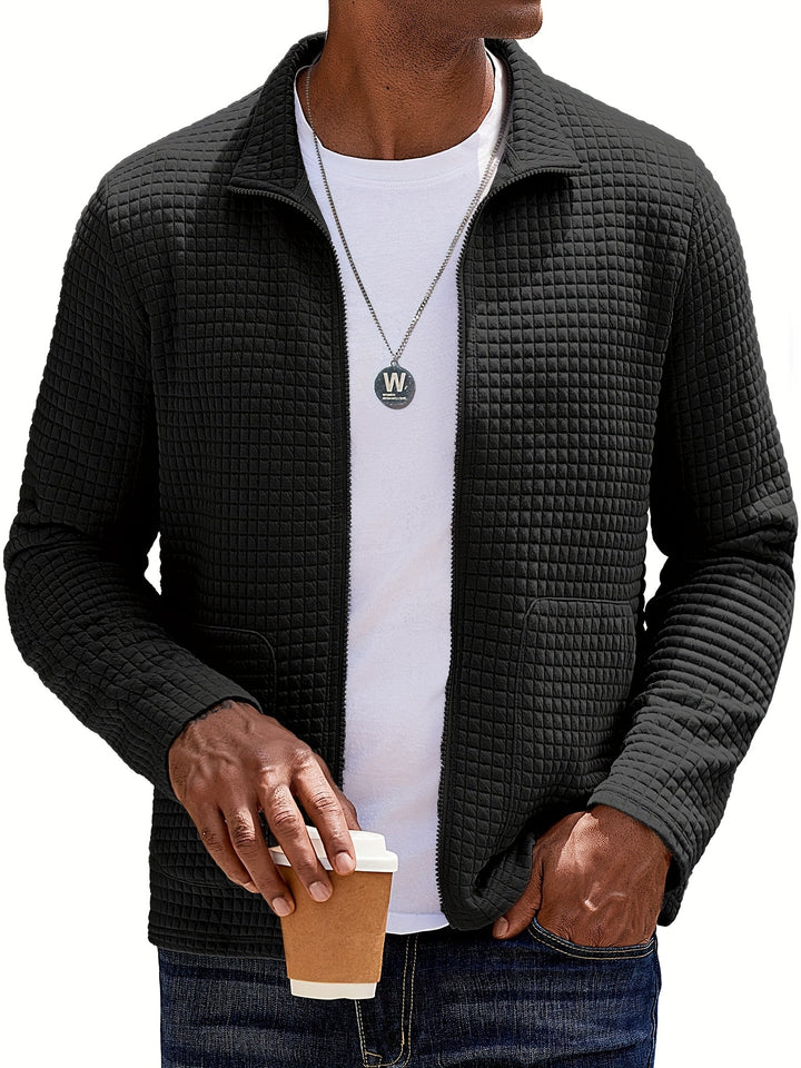Hugo | Textured Zip-Up Jacket
