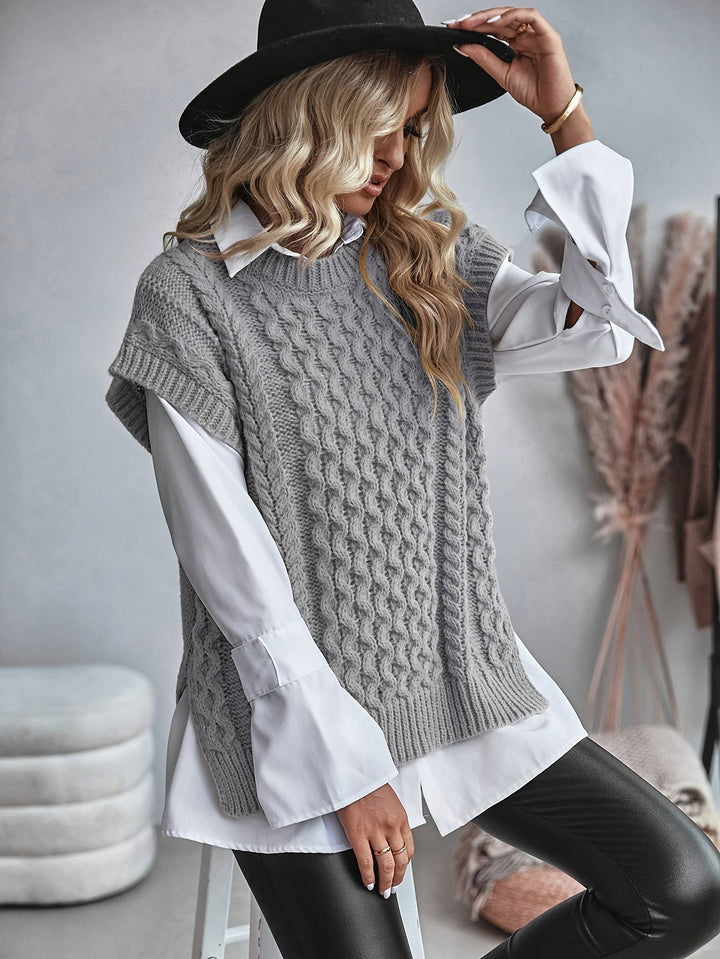 Bridget | Cozy Cable-Knit Jumper Vest