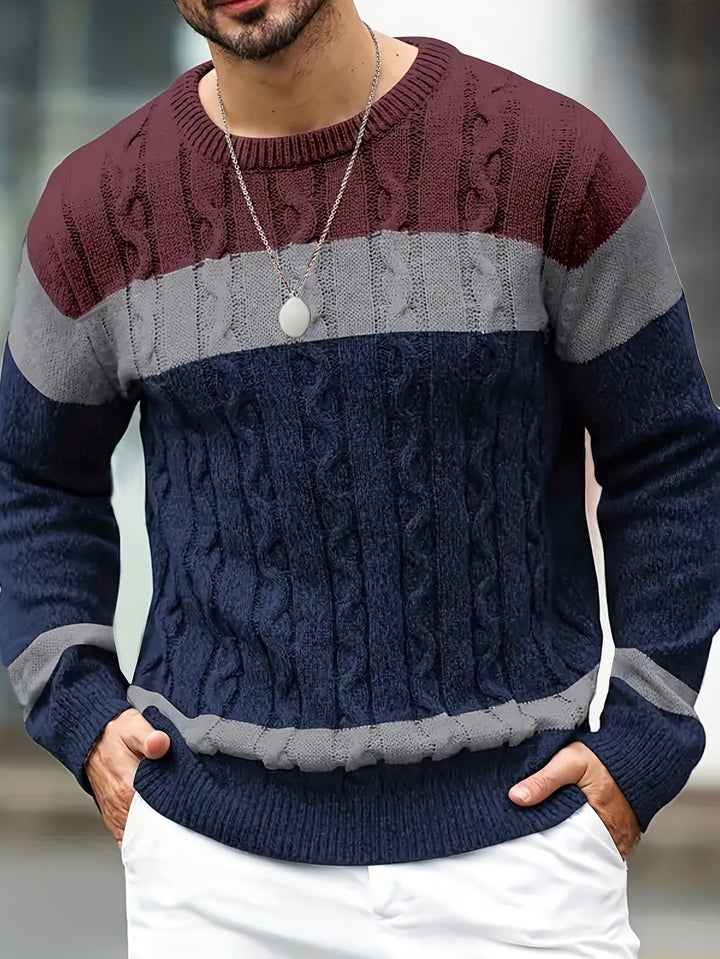 Mason | Classic Cable-Knit Pullover