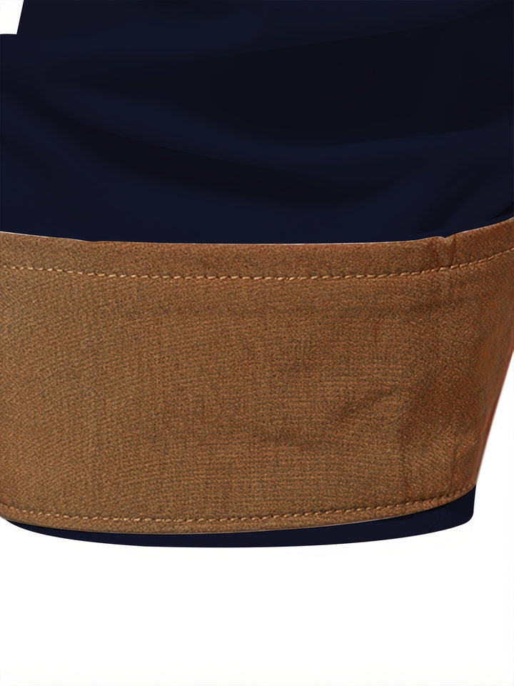 Graham | Contrast-Trim Slim Shirt