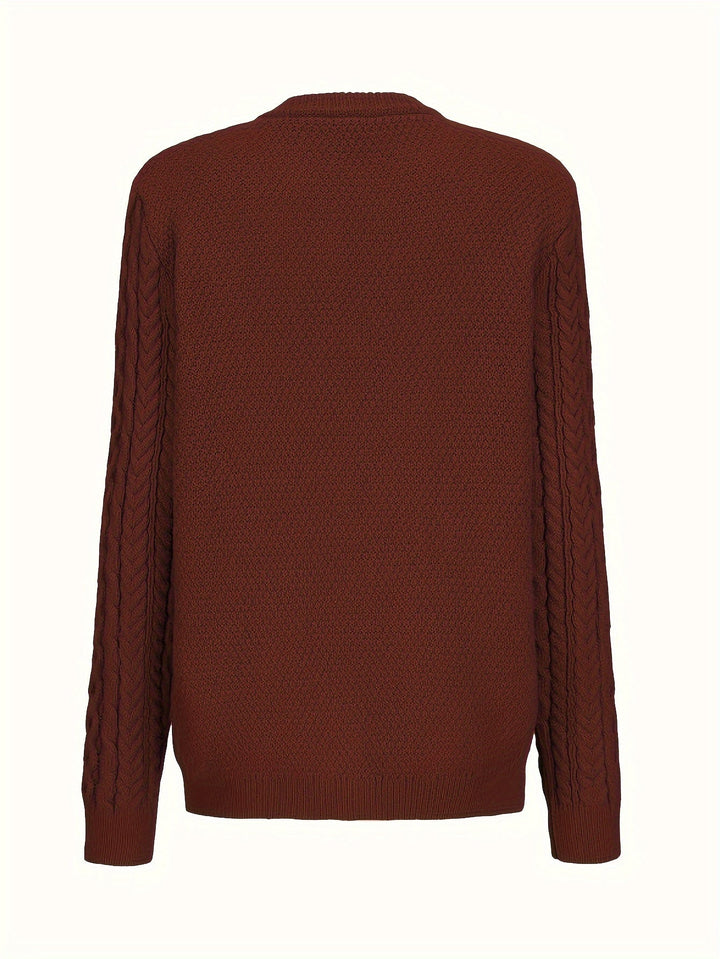 Fern | Textured Button-Front Cardigan