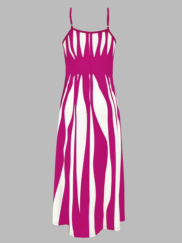 Nadine | Flowing V-Neck Maxi Dress