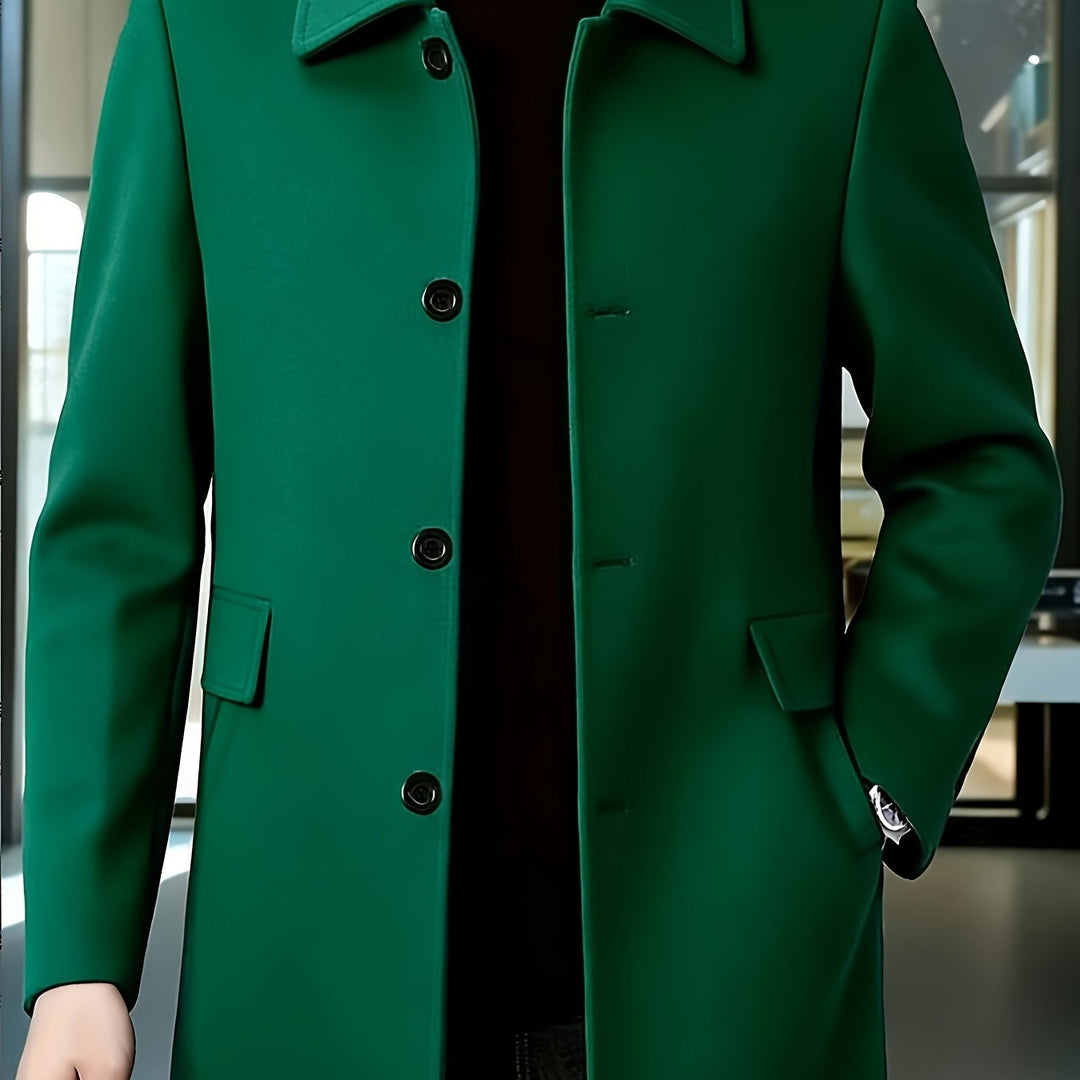Gerard | Refined Single-Breasted Overcoat