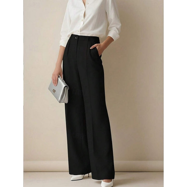 Odette | High-Waist Tailored Trousers