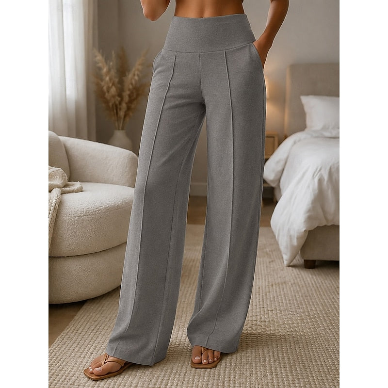 Elise | Tailored Wide-Leg Trousers