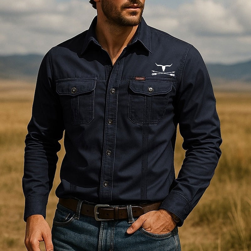 Wade | Rugged Western Work Shirt