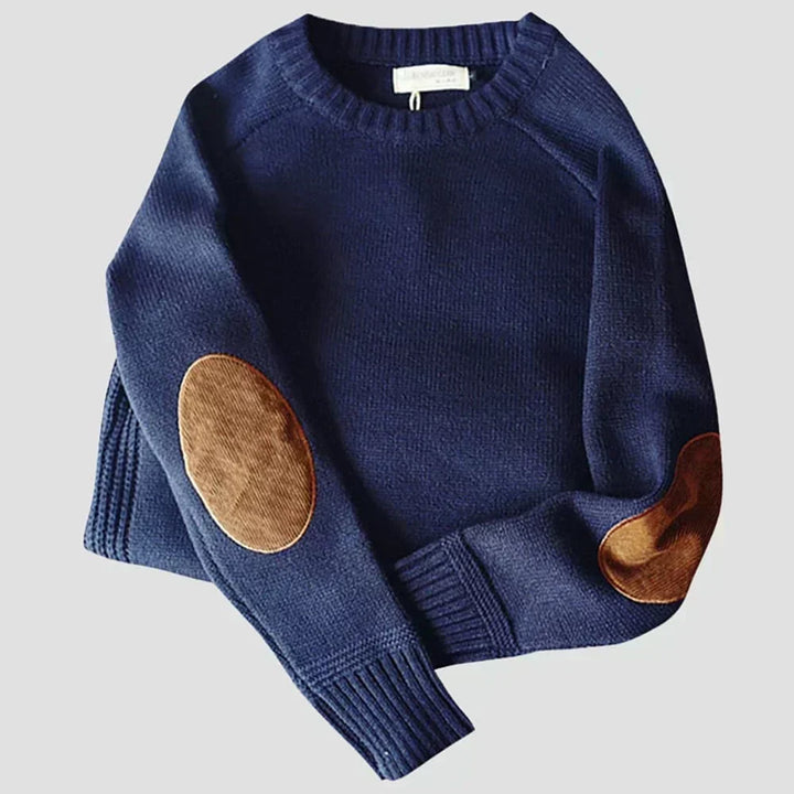 Edmund | Classic Elbow-Patch Jumper