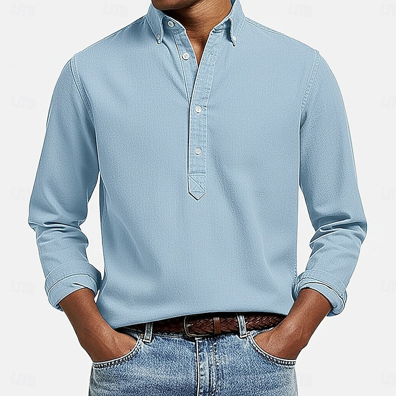 Colton | Casual Popover Shirt